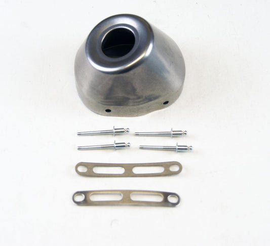 FMF POWERCORE 2.1 REPLACEMENT END CAP, STAINLESS