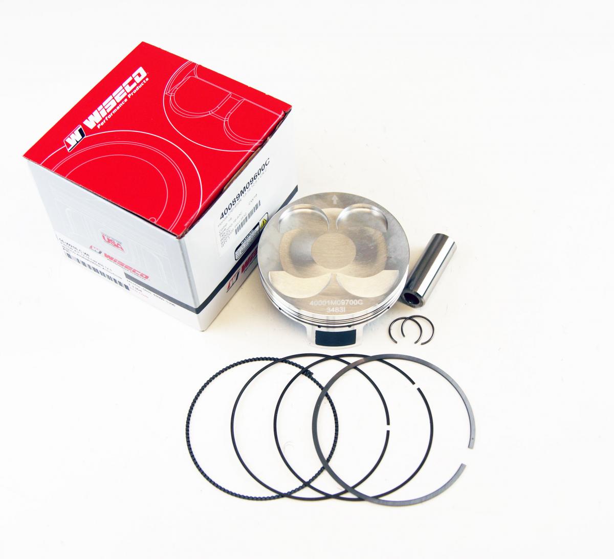 WISECO 96mm PISTON KIT C, HONDA CRF450R 2013-2016, ArmorGlide