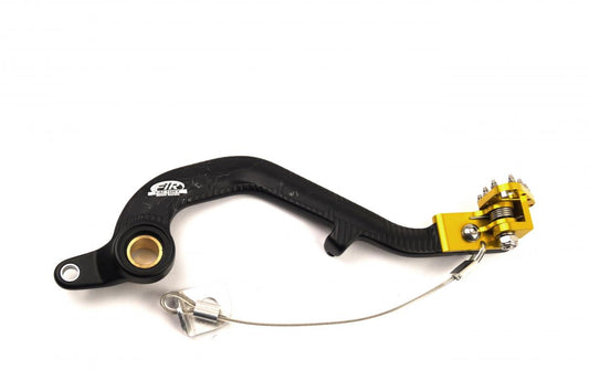 BRAKE PEDAL LEVER REAR SUZUKI RM250 01-08, OEM 43100-37F00