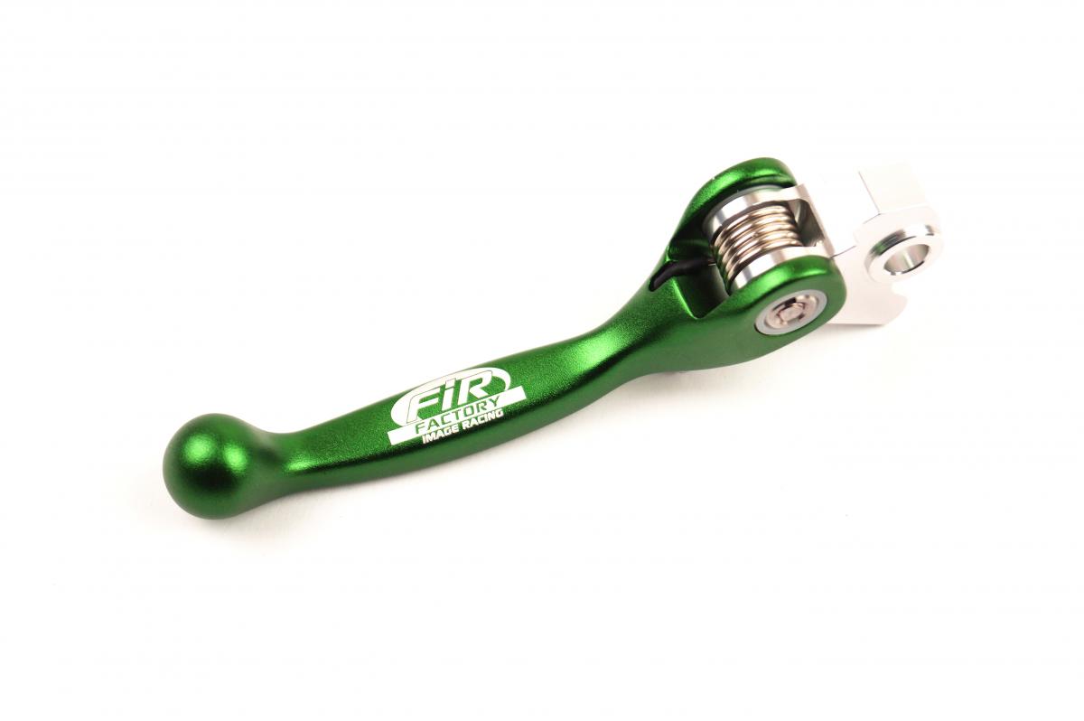 FIR H/D ULTI-FLEX LEVER YZ ,KX, RM, 65/85/125/250/450 FORGED GREEN,  ACLB-384