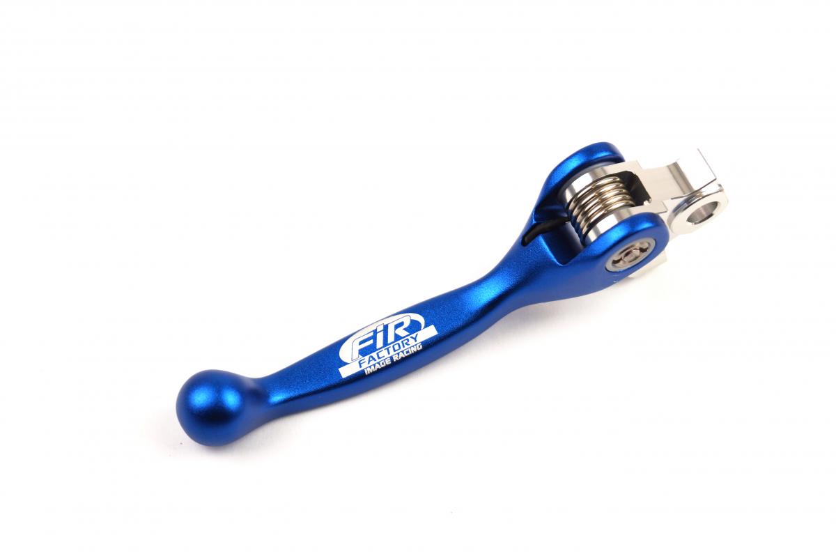 FIR H/D ULTI-FLEX LEVER YZ-F250 07-20, YZ125/250 08-21, FORGED BLUE ALUMINIUM