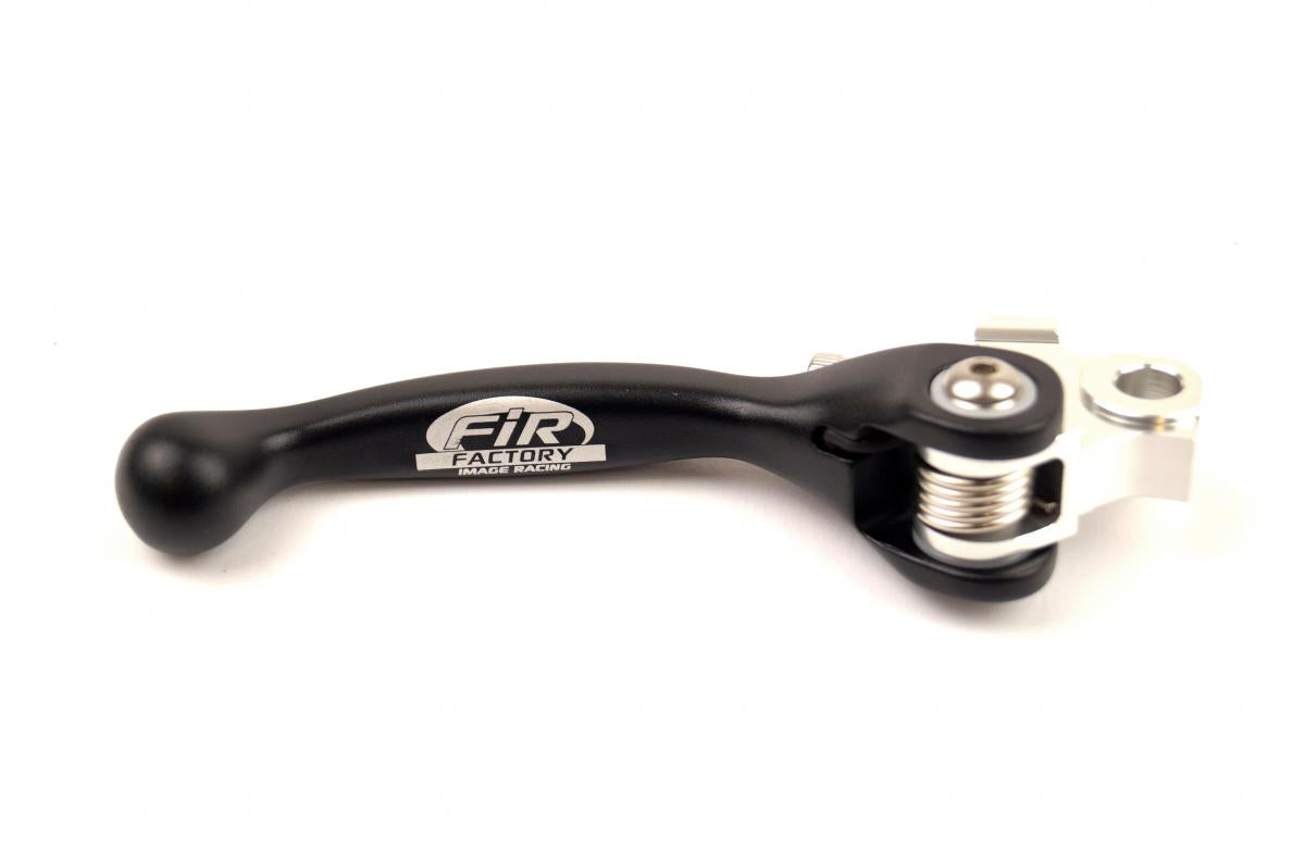 FIR H/D ULTI-FLEX LEVER YZ-F250 07-20, YZ125/250 08-21, FORGED BLACK ALUMINIUM