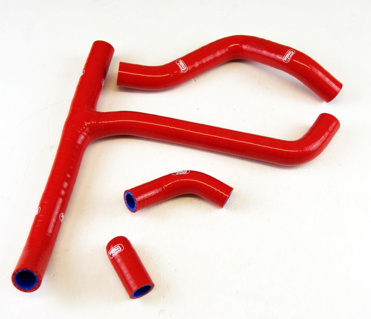 SAMCO HOSE KIT HONDA CRF250R 18-20, 4 PIECE KIT, RED, HON-122 RD