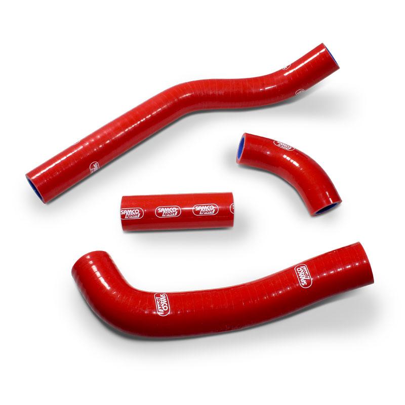 SAMCO HOSE KIT HONDA CRF450R 2021, 4 PIECE KIT, RED, HON-124 RD