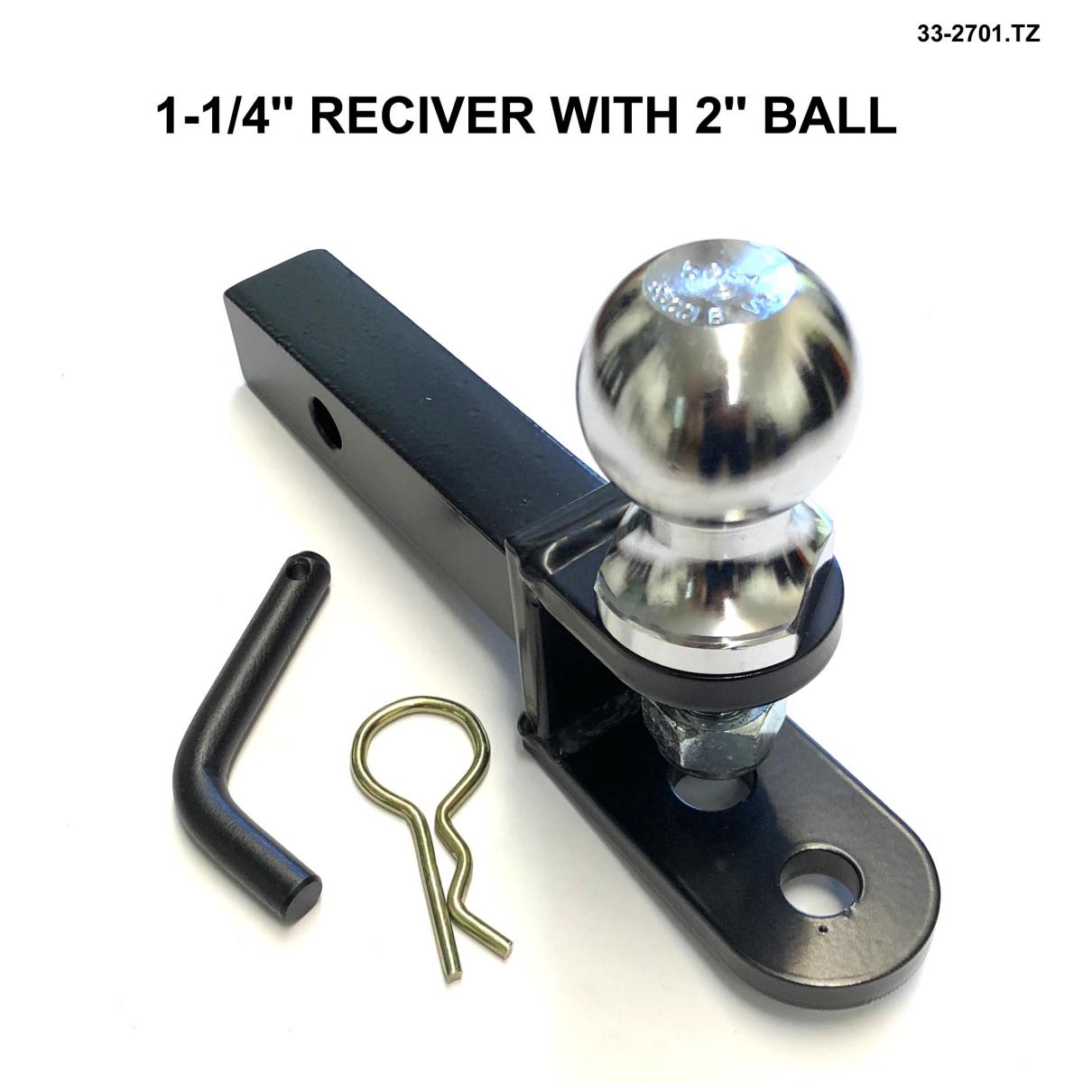 Trail Hitch 1-1/4" Reciver 2" Ball, TAG-Z HITCH / 43-1002, Arctic Cat