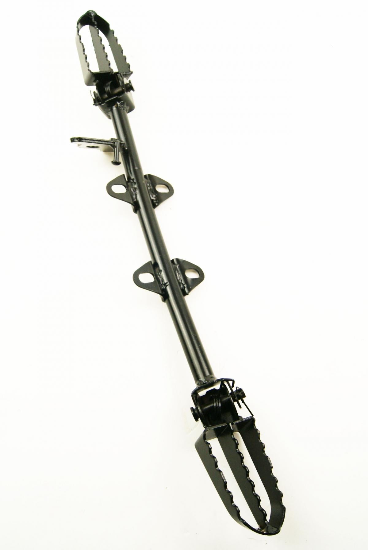 IRON FOOT PEG SET WITH BAR, PIT BIKE 110-140cc