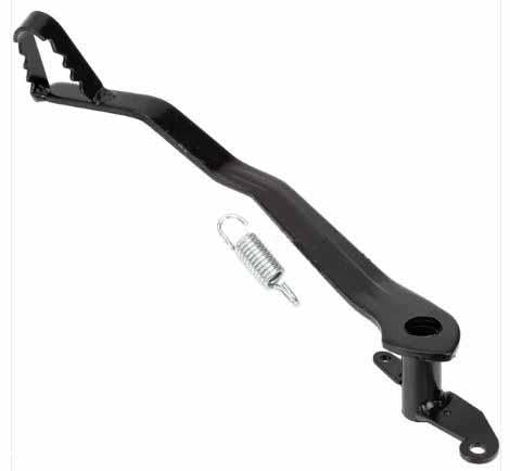 REAR BRAKE PEDAL, PIT BIKE STYLE Pedal & Spring, 280mm LONG