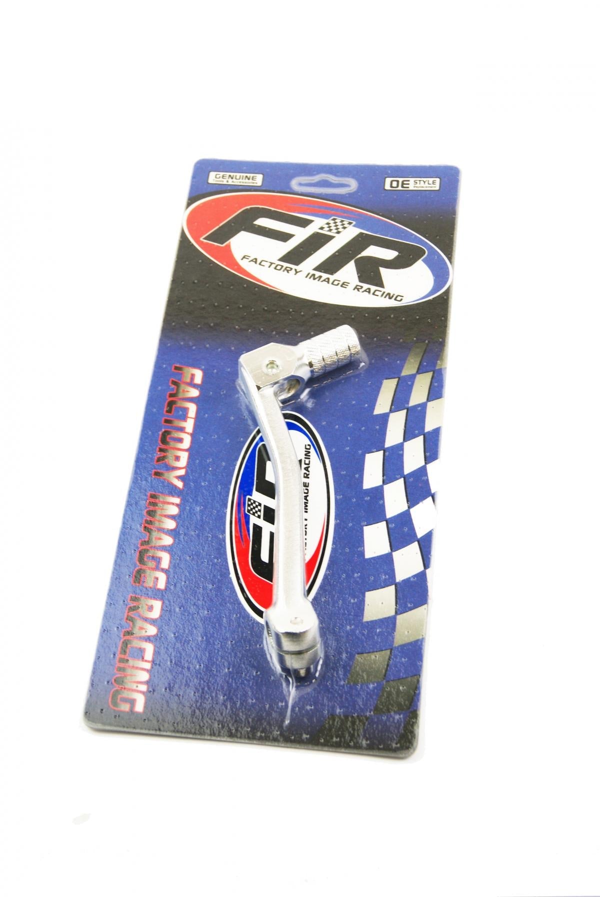 GEAR LEVER ALLOY SILVER , PIT BIKE STYLE 1557192