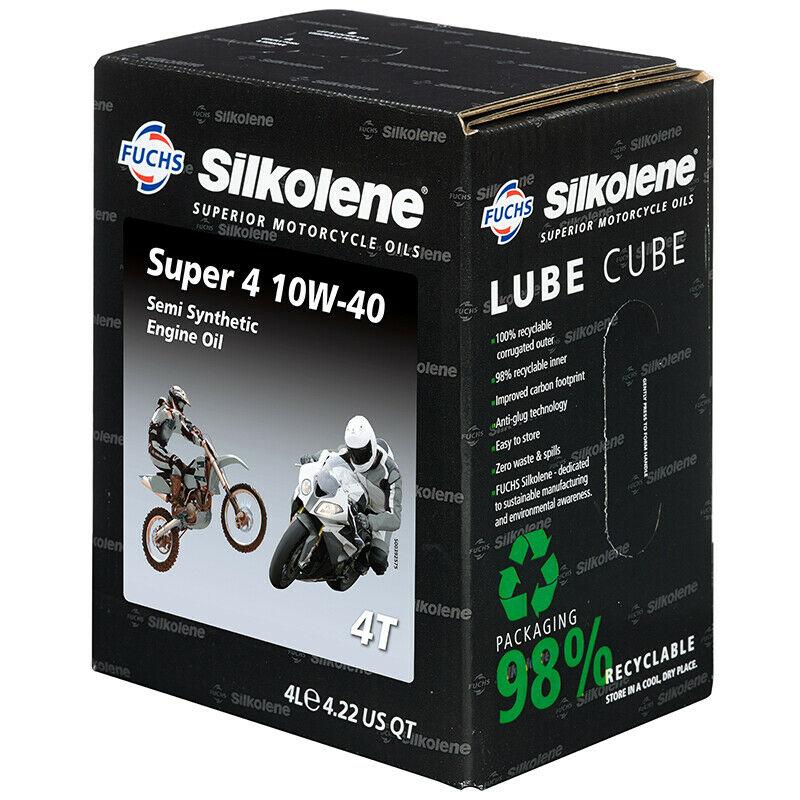 4LT SILKOLENE SUPER-4 10/40w