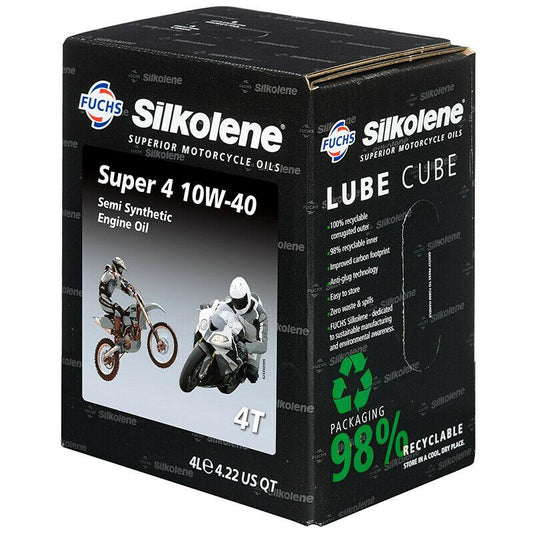 4LT SILKOLENE SUPER-4 10/40w
