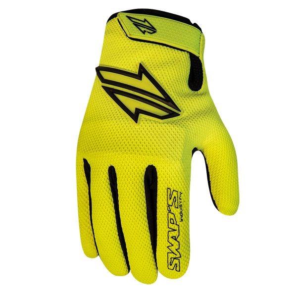 SWAP'S MX GLOVES Fluo Yellow/Black - XX-Large