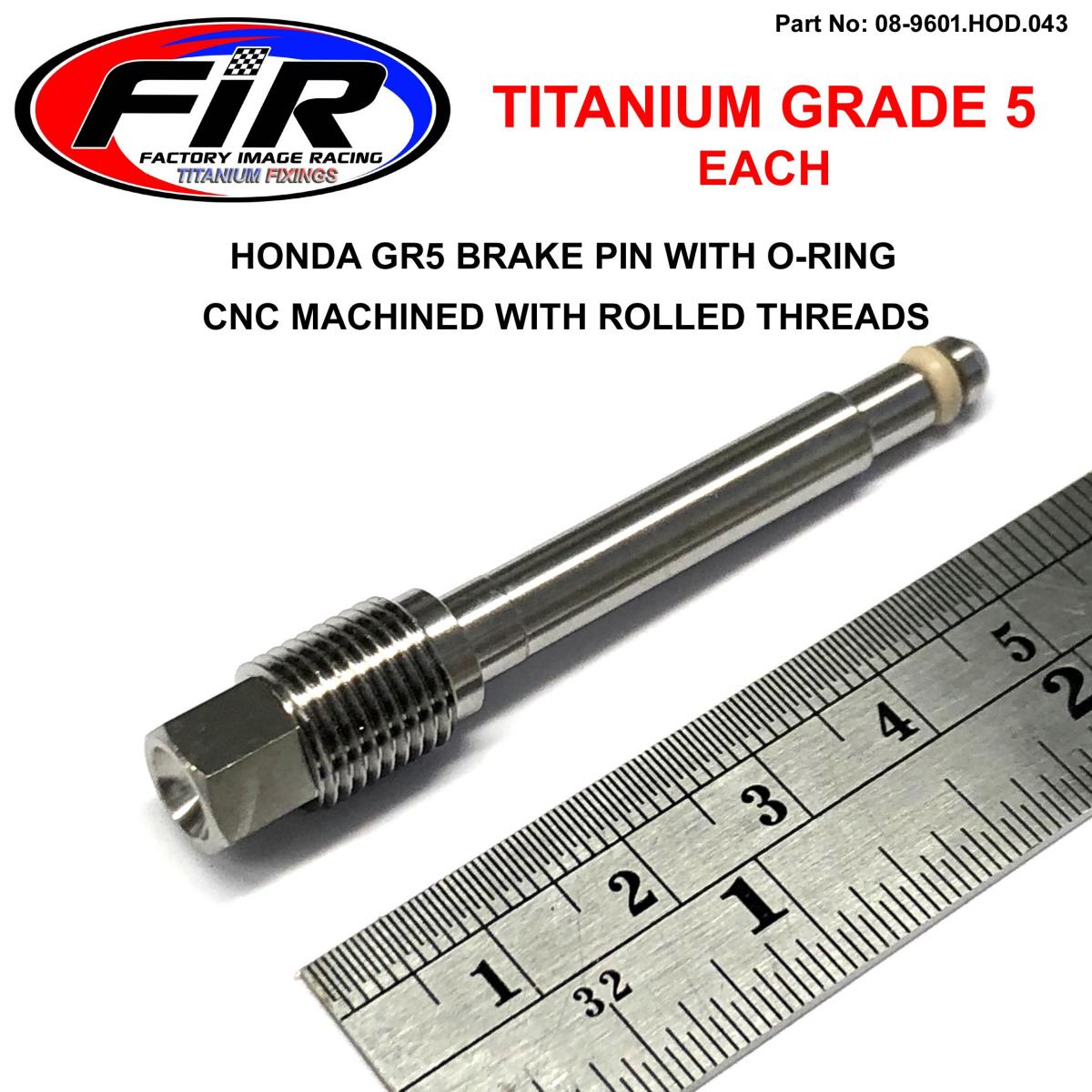 GR5 HONDA BRAKE PIN 43mm EA, 45215-HP1-006 / 45215HP1006