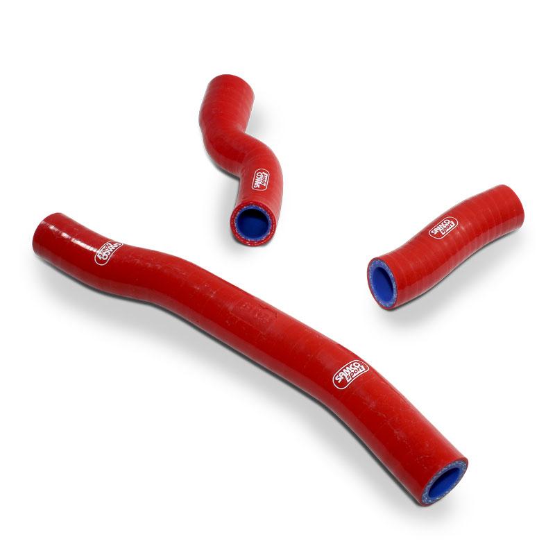 SAMCO HOSE KIT GASGAS 250/300 2T 21-23 Thermo Bypass, 3 PIECE, RED, KTM-114 RD