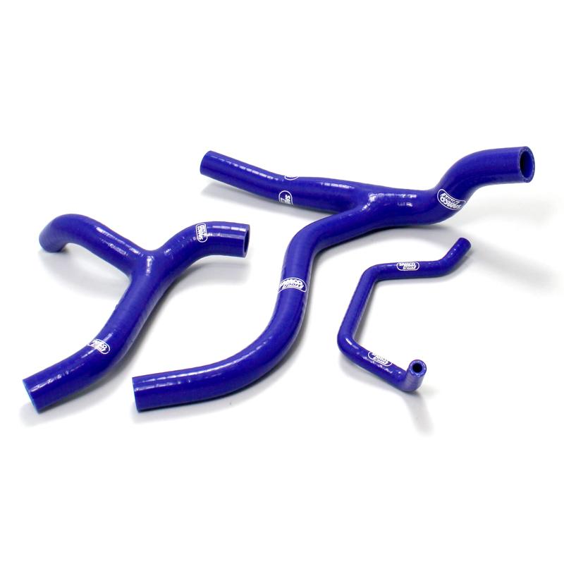 SAMCO HOSE KIT KAWASAKI KX250F 2012-2015 Y DESIGN, 3 PIECE KIT, BLUE, KAW-50 BL