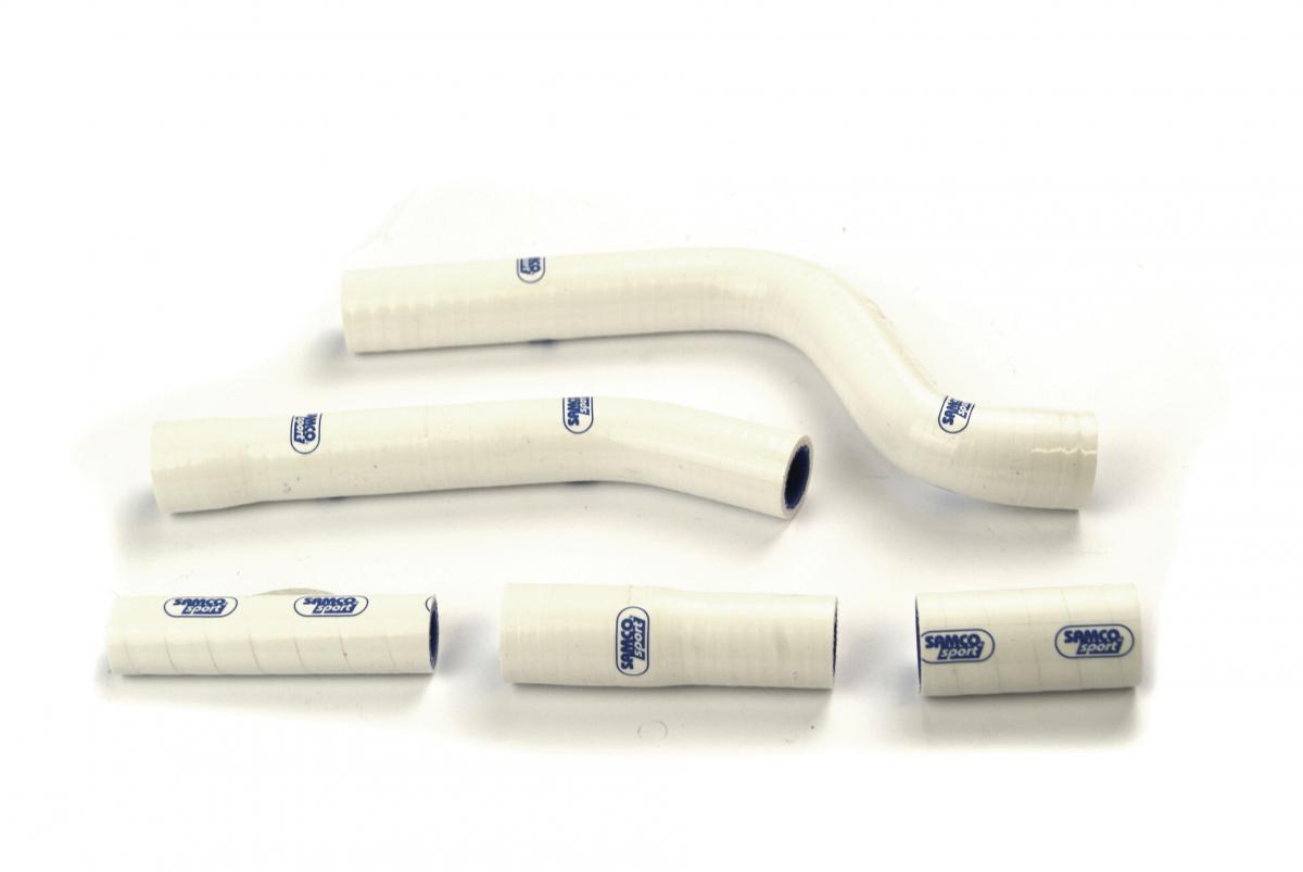 SAMCO HOSE KIT YAMAHA YZ450F 2010-2013 OEM Design, 5 PIECE KIT, WHITE, YAM-57 WH