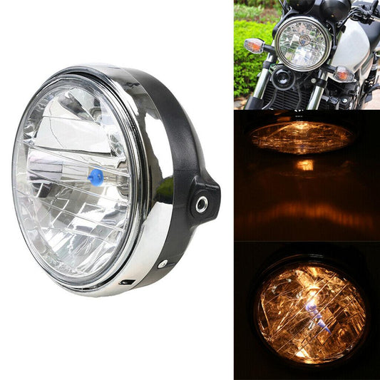 7" UNIVERSAL HALOGEN HEADLIGHT, HONDA STYLE