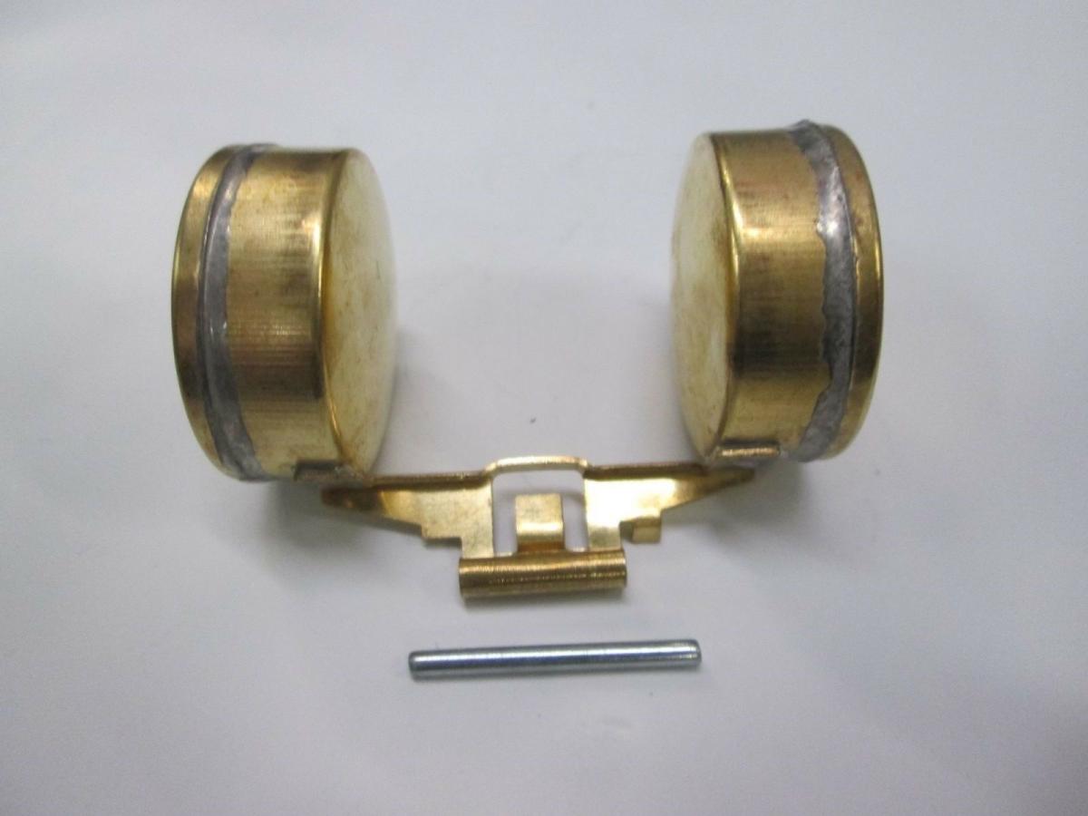 CARBURETOR FLOAT & PIN SET, MIKUNI, HONDA 60/70s, 70-200cc