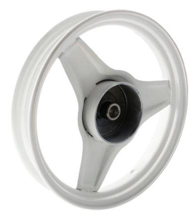 FRONT WHEEL RIM WHITE YAMAHA PW50 1988-2024