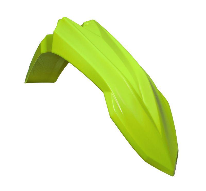 R-TECH VENTED NEON YELLOW FRONT FENDER BETA RR/RX 125-480 2020-2023
