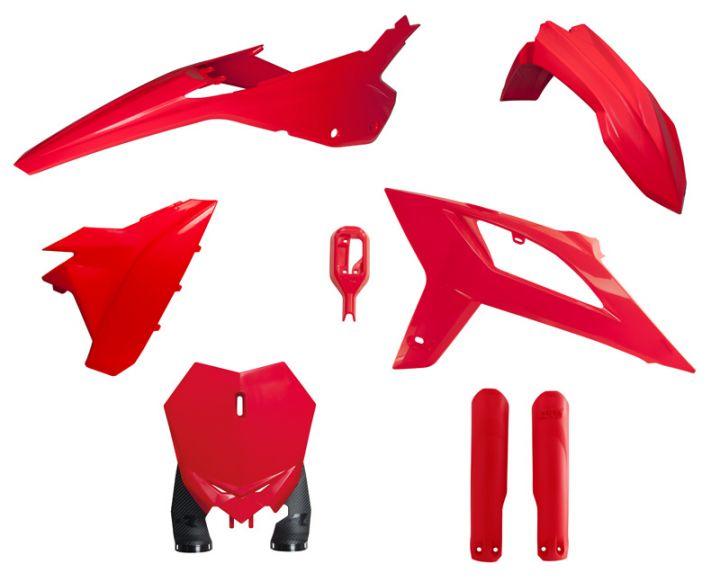 R-TECH RED PLASTIC KIT/6 BETA RX125-480 2020-2022