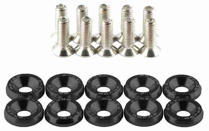 BOLT & WASHER PACK-10 BLACK