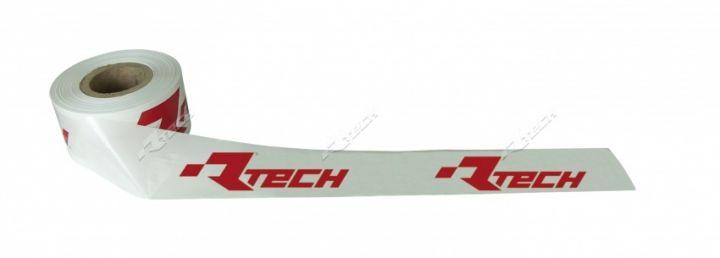 RACETECH TRACK MARKER TAPE 120 MT - 1 KG WHITE + RED