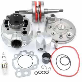 CYLINDER & CRANSHAFT KIT YAMAHA, DT50/TZR 50 AM6 Minarelli Engine