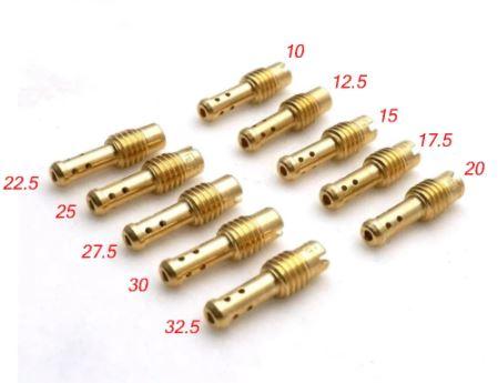 CARBURETOR JET KIT 10PCS MIKUNI, VM TM TMX, 8 BLEED HOLES