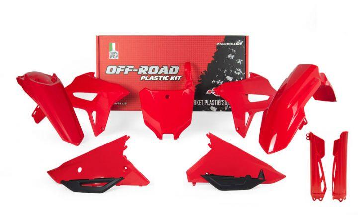 R-TECH OEM STYLE RED PLASTIC KIT/7 HONDA CRF450R 2021-2024