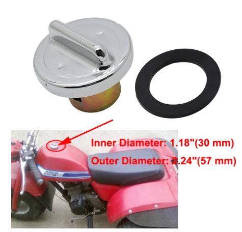 FUEL TANK FILLER CAP HONDA CT70, Z50, QA50 ATC70-200, C50/70/90, TRX70, NC50