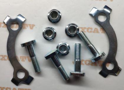 REAR SPROCKET LOCK WASHER & BOLT KIT, 09169-10017, SUZUKI ATV