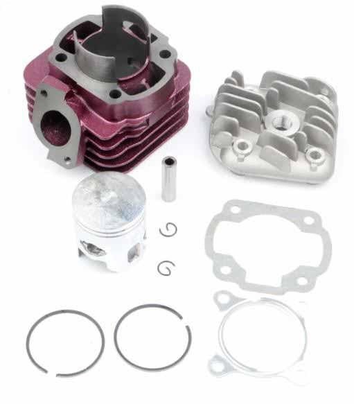 FULL CYLINDER KIT Yamaha Minarelli A/C 50cc 2 Stroke, 47mm Big Bore