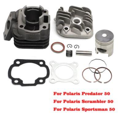 CYLINDER KIT POLARIS 2T 50 SPORTSMAN/SCRAMBLER/PREDATOR 01-06, STD BORE