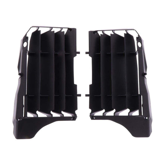 POLISPORT BLACK RAD LOUVERS/COVERS HONDA CRF250R 2020-2021,