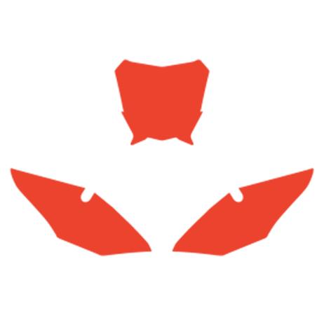 RED BACKGROUNDS GAS GAS MC ALL MODELS 2021-2023