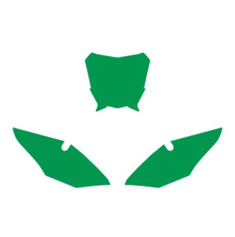 GREEN BACKGROUNDS GAS GAS EC ALL 2T MODELS 2021-2023