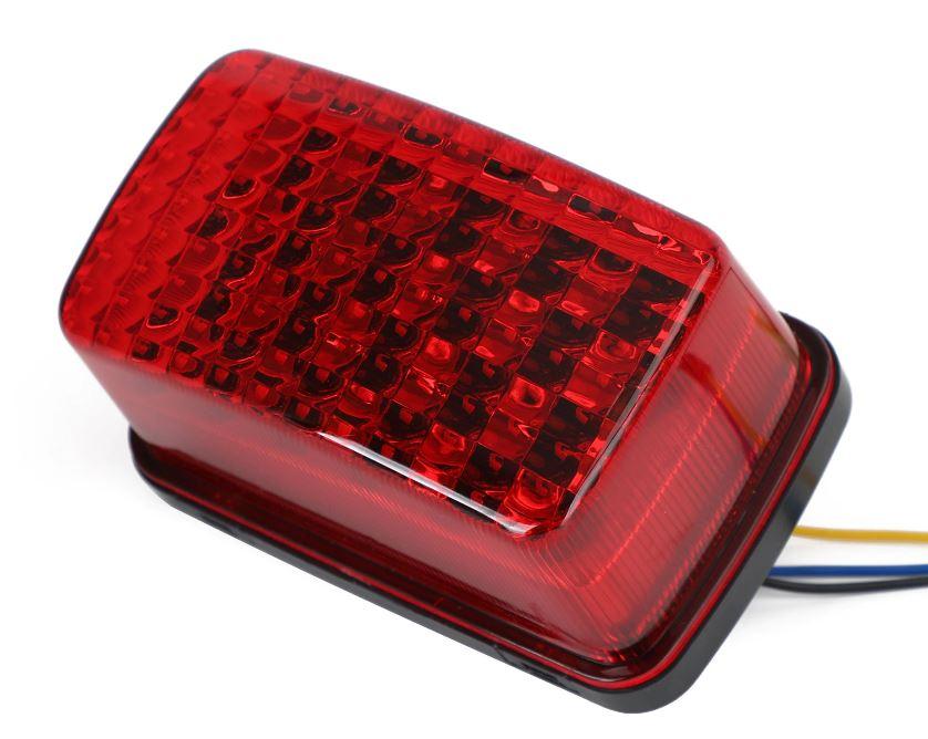 LED TAIL LIGHT YAMAHA YFZ350 02-06, YFM700 06-12, GRIZZLY 550 09-14, 660 02-08