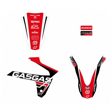 GASGAS EC 125-300 07-09, FSR 450 07-09, FSR 515 08-09, DREAM 4 DECAL KIT