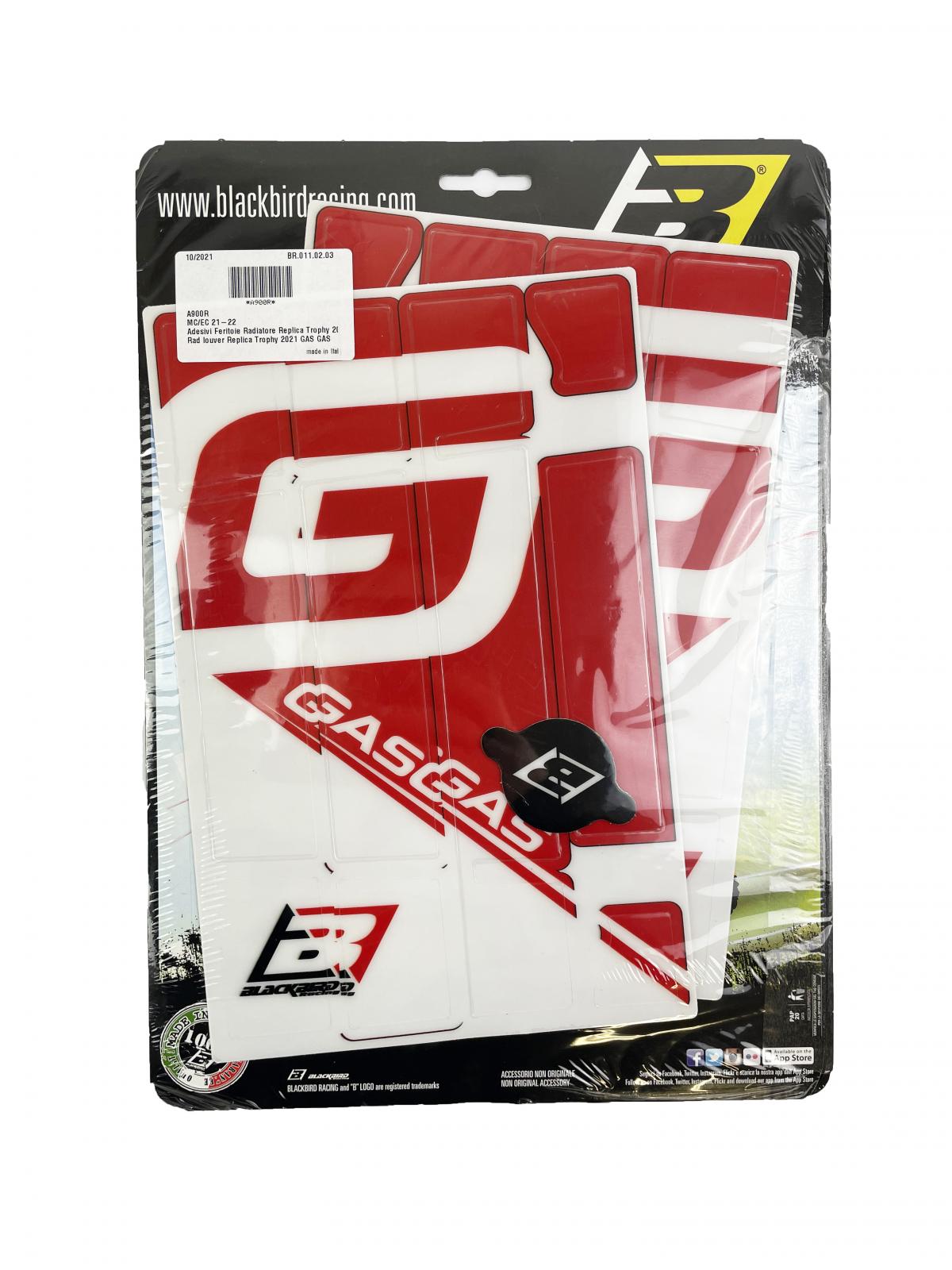 RAD LOUVER DECAL GAS GAS MC/EC 2021-2023