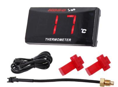 WATER TEMPERATURE GAUGE WITH SENSOR AND LED SCREEN