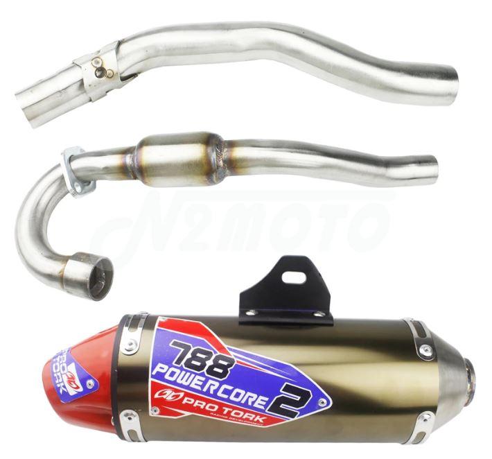 Full Exhaust Muffler System Slip On HONDA 03-17 CRF150F 18300-KPT-306/A00