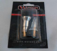 SNAP-IN SILVER VALVE 413, WAYCOM 007026 (SOLD IN PAIR)