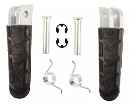 FRONT FOOTPEGS WITH FITTING, HONDA CB VTR XL VT NT CBF CBR NTV VFR MM5