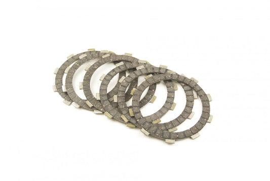 CLUTCH FRICTION PLATE SET/6 YAMAHA,  WR125R/X 2009-13, TW125 99-02, SR125 80-00