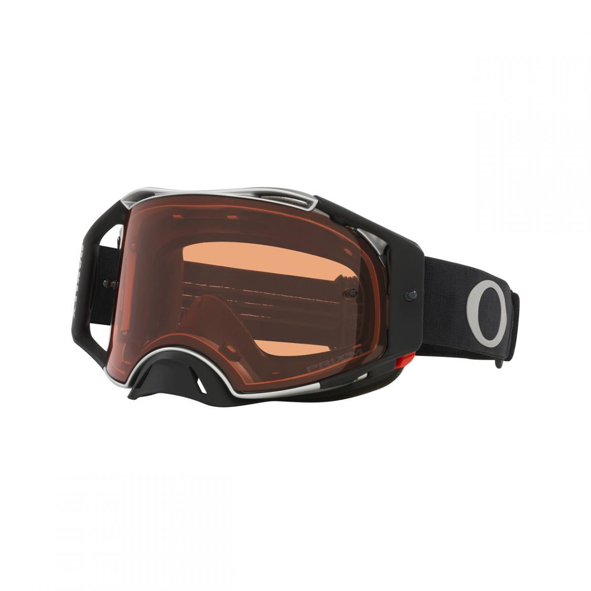 OAKLEY AIRBRAKE MX TUFF BLOCKS GUNMETAL, PRIZM BRONZE LENS OA OO7046-B1