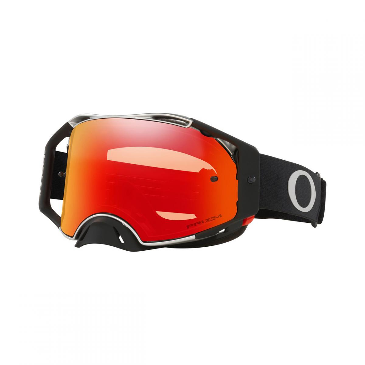 OAKLEY AIRBRAKE MX TUFF BLOCKS GUNMETAL, PRIZM TORCH IRIDIUM LENS OA OO7046-B2