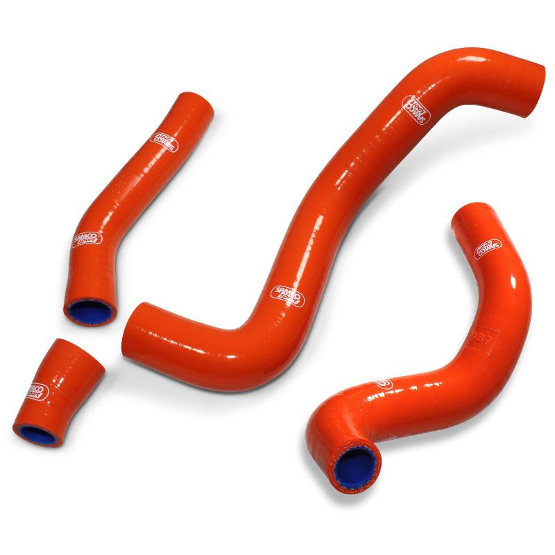 SAMCO HOSE KIT KTM 350 SX-F 19-20 OEM DESIGN, 4 PIECE KIT, ORANGE, KTM-111 OR