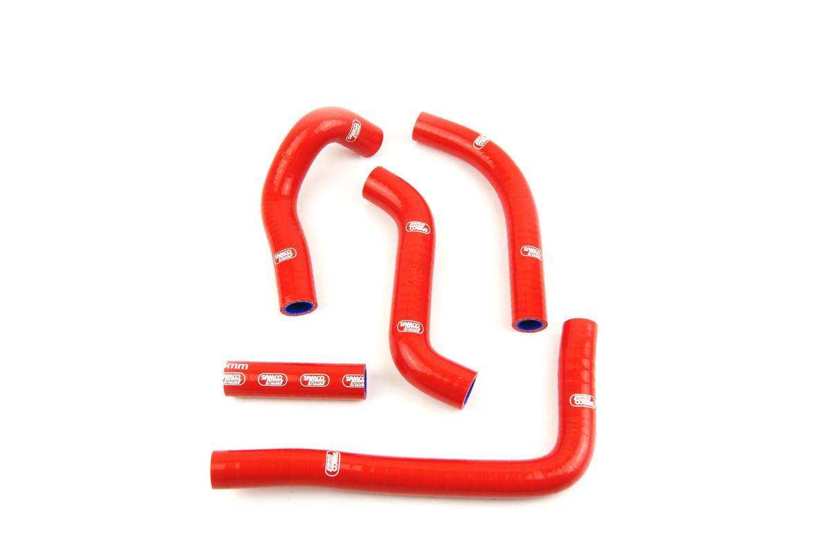 SAMCO HOSE KIT SUZUKI RMZ 450 08-14, OEM Design, 5 PIECE KIT, RED, SUZ-45-RD