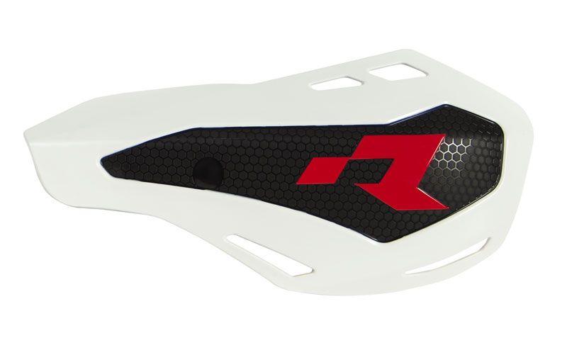 R-TECH WHITE HP1 HANDGUARD WITH MOUNTING KIT