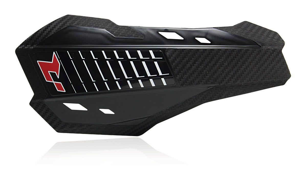 R-TECH BLACK HP2 HANDGUARD WITH FITTING KIT